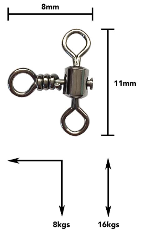 Black Magic Mini 3-Way Swivel Qty 24 - Image 3