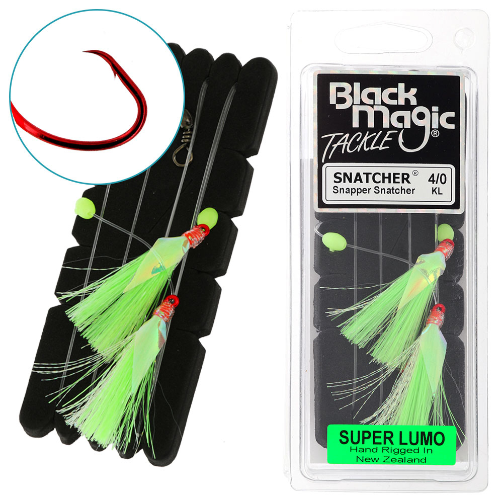 Black Magic Snapper Snatcher Flasher Rig 4/0 - Image 3