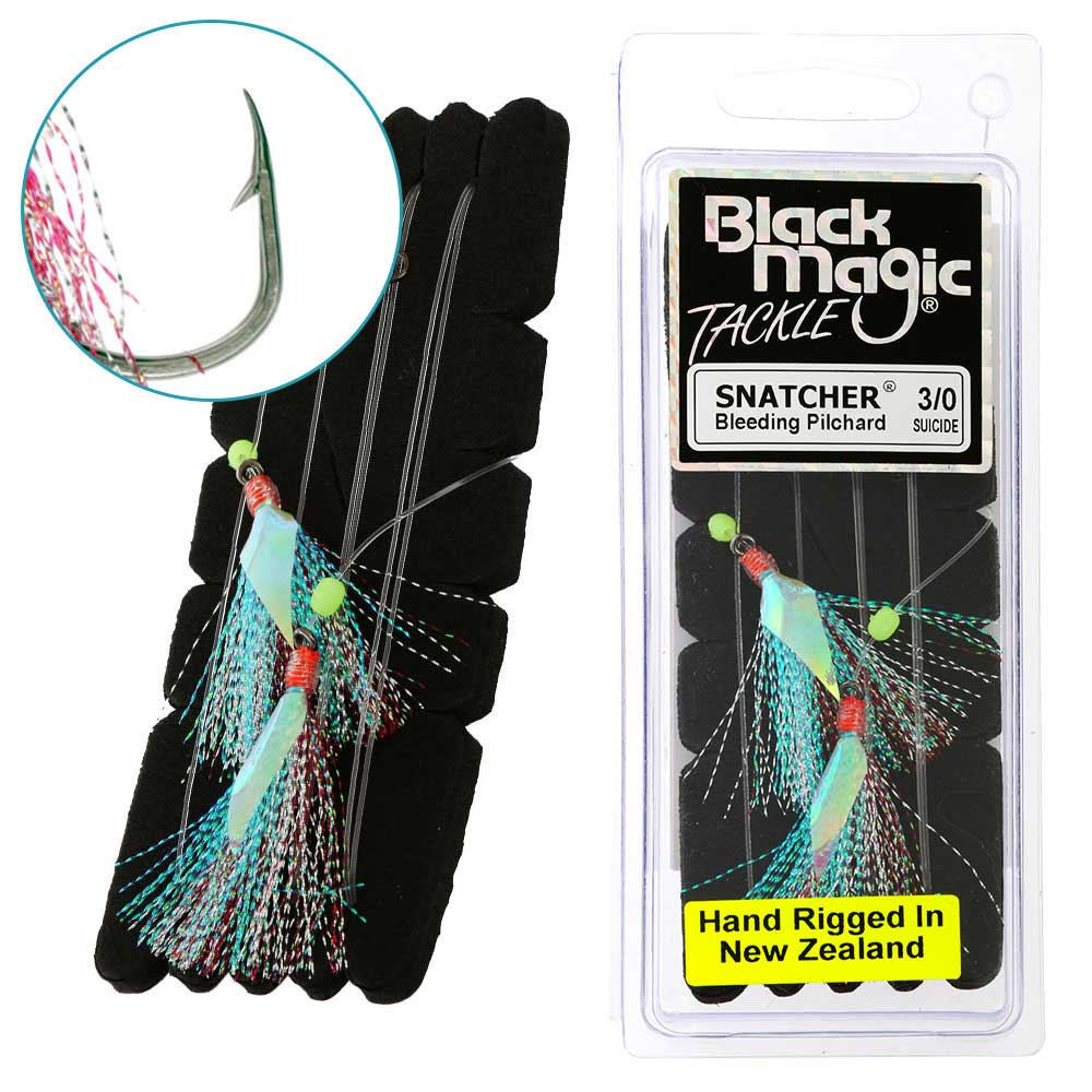 Black Magic Snatcher Bleeding Pilchard Flasher Rig