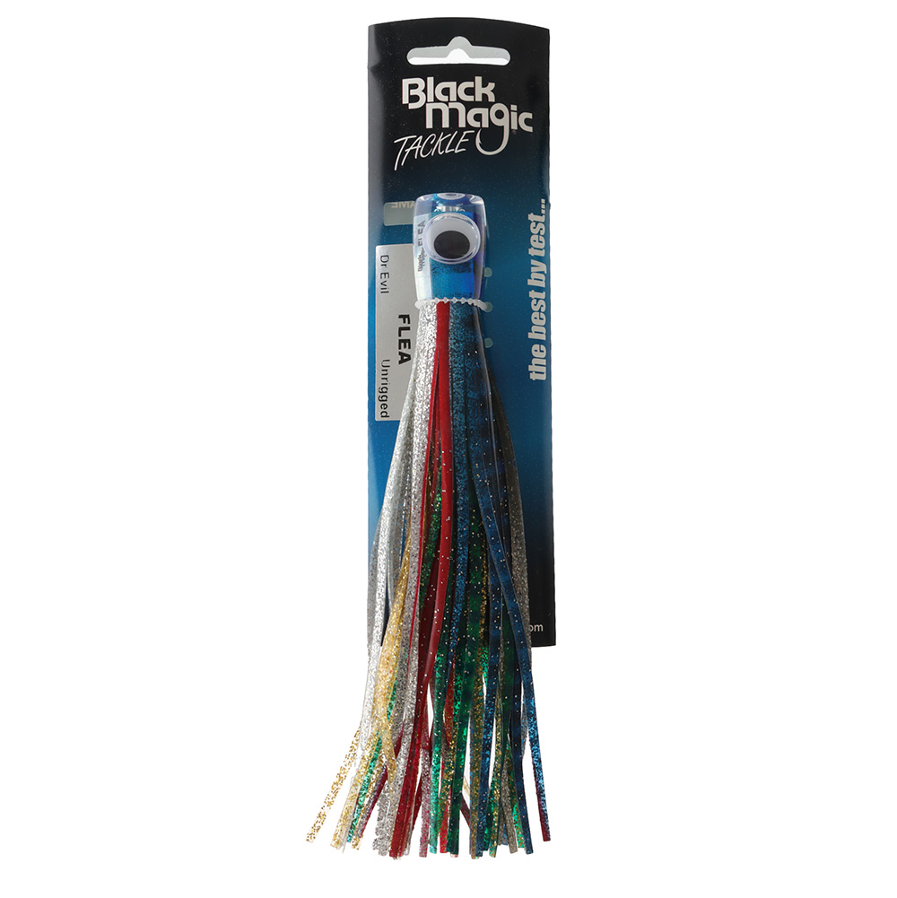 Black Magic Flea Tuna Game Lure 200mm Dr Evil Unrigged