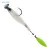 Black Magic Dartspin Pro Lure 89mm White Ghost