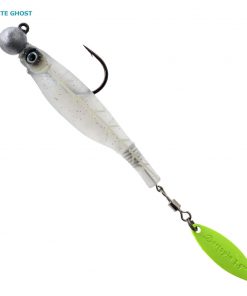 Black Magic Dartspin Pro Lure 89mm White Ghost