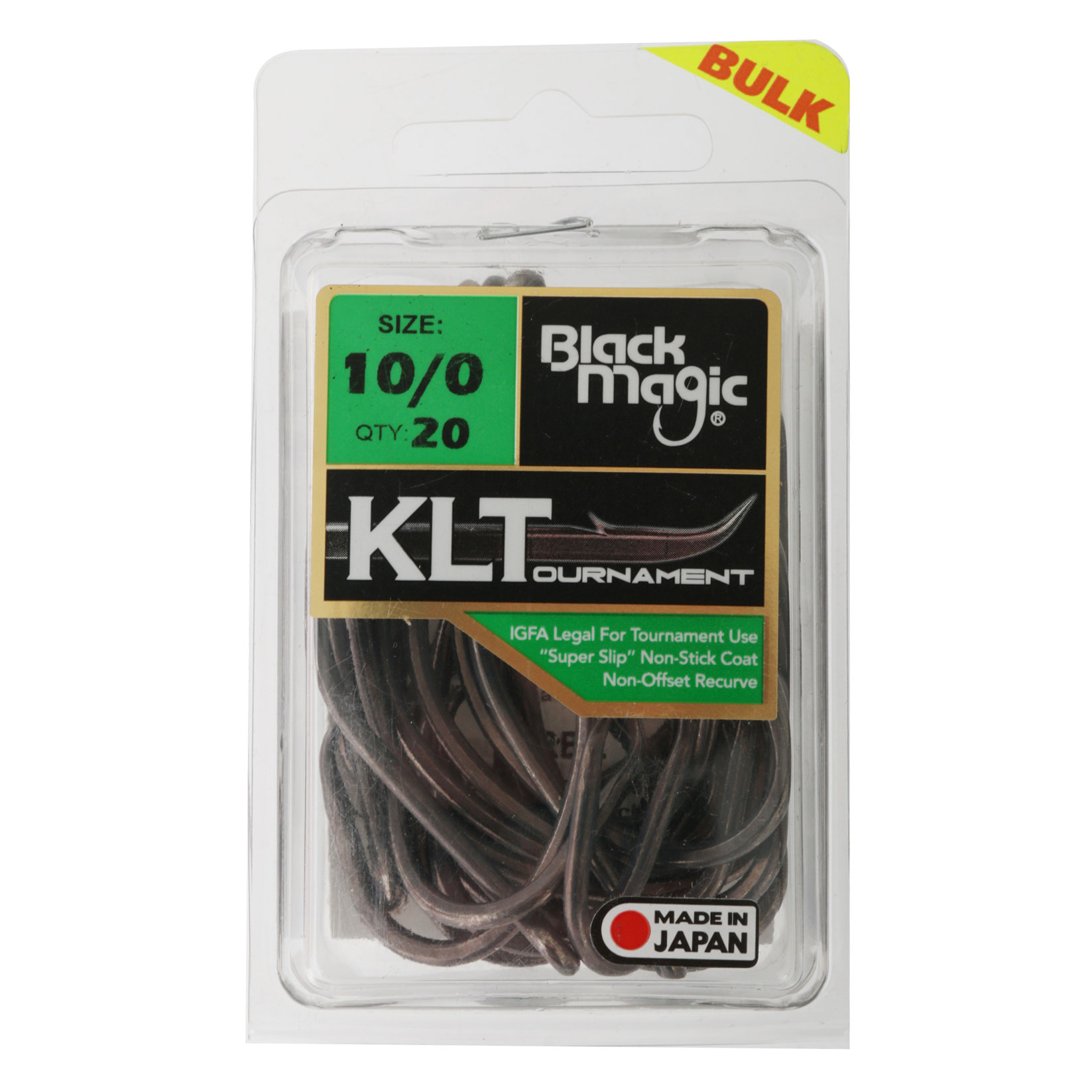 Black Magic KLT Teflon Coated Super Hooks 10/0 Value Pack