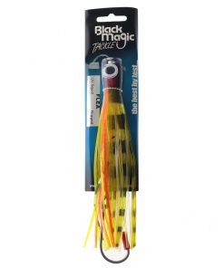 Black Magic Flea Tuna Lure 200mm - Single Rigged UV Squid