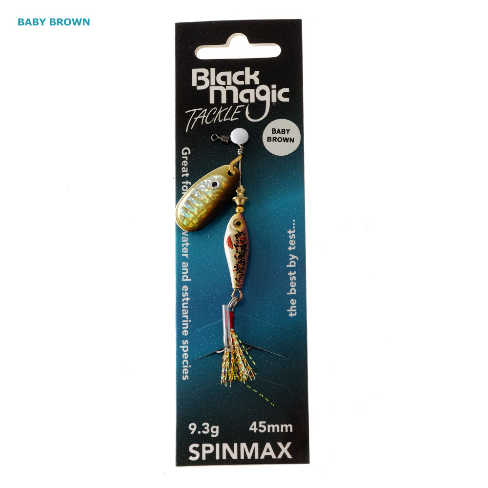 Black Magic Spinmax Spinner Lure 9.3g - Image 4