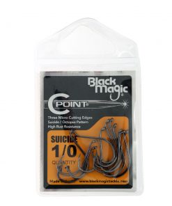 Black Magic C-Point Suicide Hooks Small Pack 1/0 Qty 11