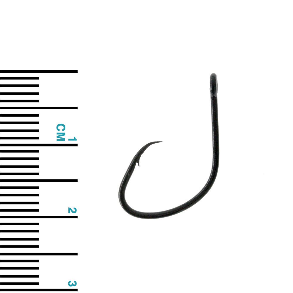 Black Magic KL 1/0 Hook Large Pack Qty 52 - Image 2