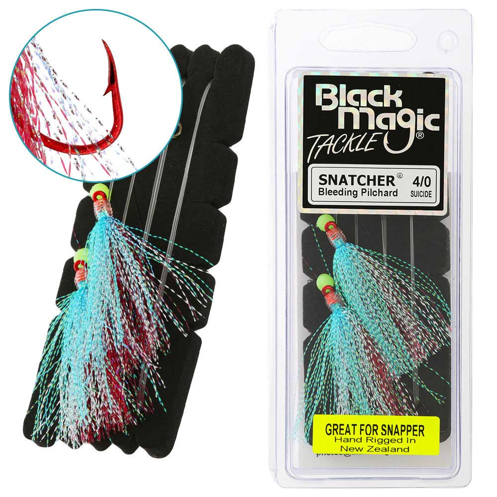 Black Magic Snatcher Bleeding Pilchard Flasher Rig - Image 2