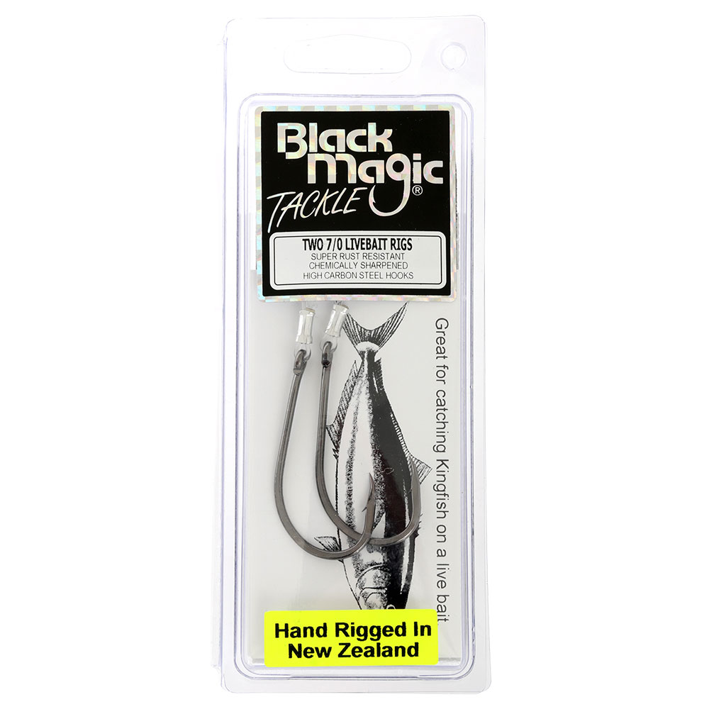 Black Magic Livebait Rig 7/0 Qty 2