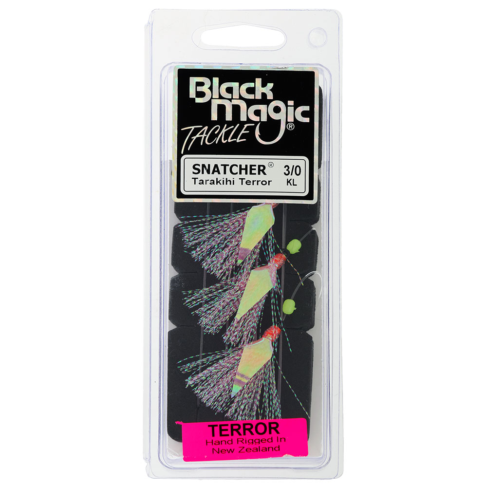 Black Magic Snatcher Tarakihi Terror Flasher Rig 3/0