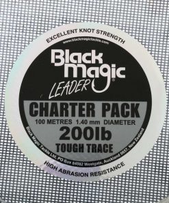 Black Magic Tough Trace 100m Charter Pack 200lb