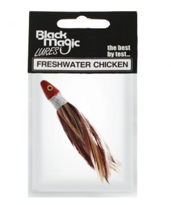 Black Magic Freshwater Chicken Skippy Lure 6cm Brown Ginger