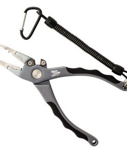 Black Magic Compact Fishing Pliers Gunmetal