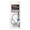 Black Magic Twin Hook Shackle Rig For Game Lures - Closed Gape