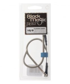 Black Magic Twin Hook Shackle Rig For Game Lures - Closed Gape