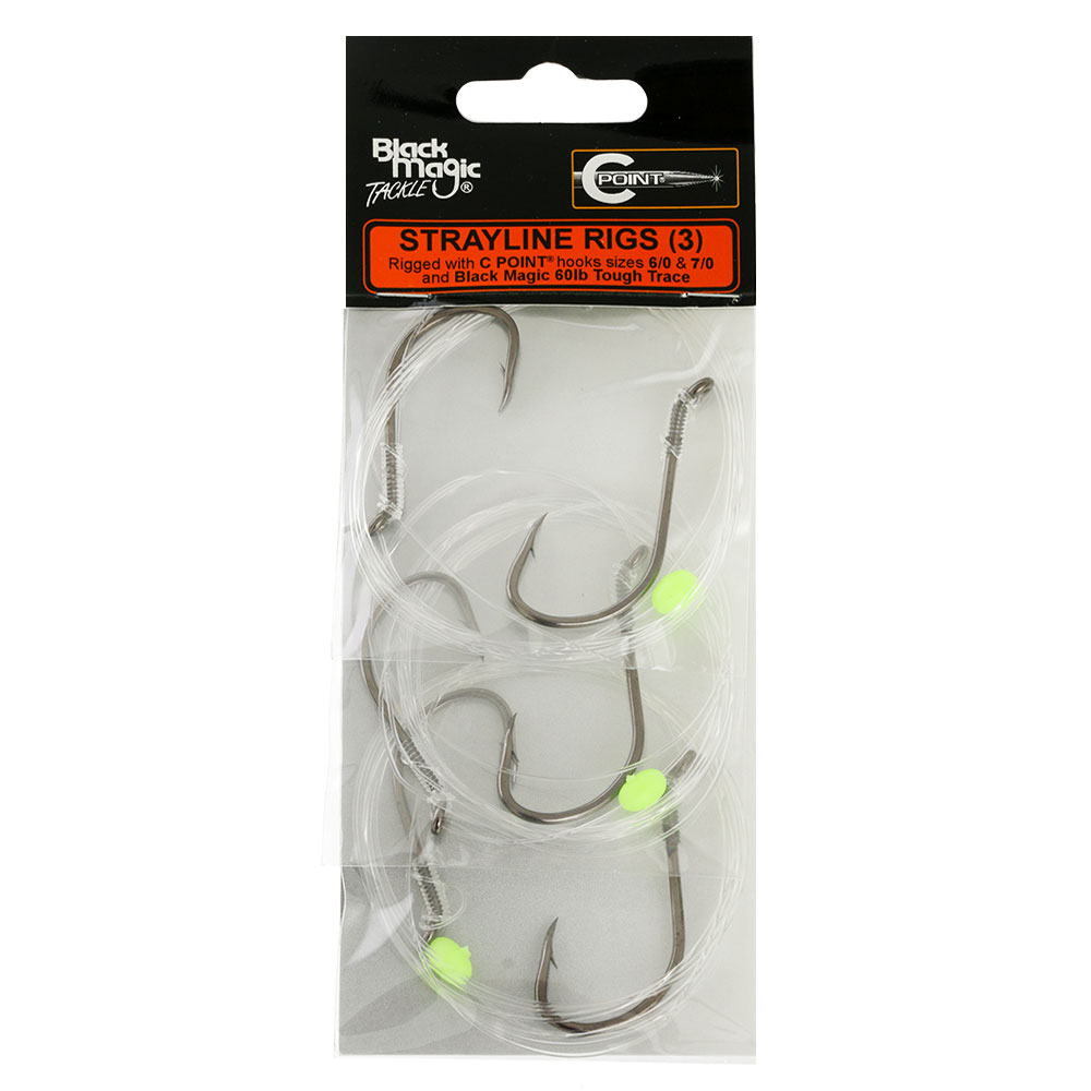 Black Magic C Point Hook Strayline Rig 6/0 And 7/0