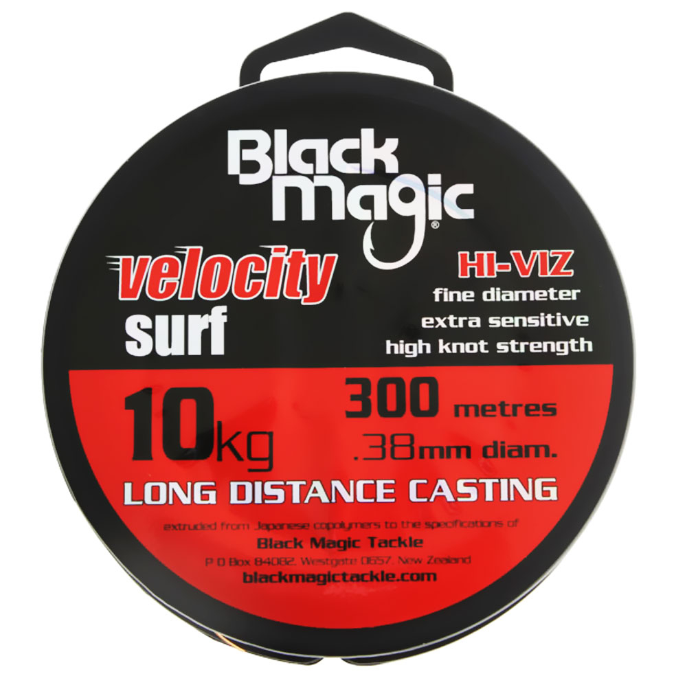 Black Magic Velocity Surf Hi-Viz Line 300m
