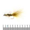 Black Magic Woolly Bugger Trout Fly Olive Size B08 Qty 1