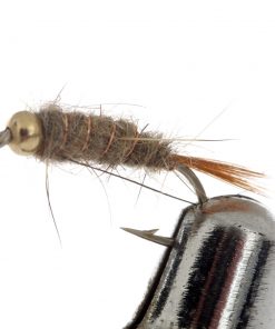 Black Magic Goldbead Hare And Copper Trout Fly Size B14 Qty 1