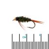 Black Magic Goldbead Prince Nymph Trout Fly B12 Qty 1