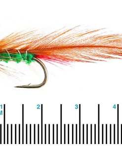 Black Magic Green Ginger Mick Trout Fly