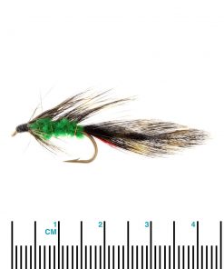 Black Magic Green Orbit Trout Fly A08 Qty 1