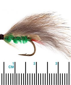 Black Magic Green Rabbit Trout Fly A06 Qty 1
