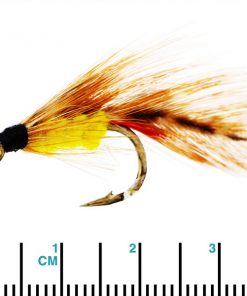 Black Magic Yelllow Parsons Glory Trout Fly A06 Qty 1