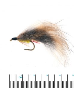 Black Magic Yellow Rabbit Trout Fly A06 Qty 1