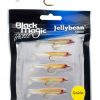 Black Magic Jellybean Lure 5cm Goldie Qty 5