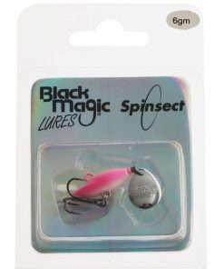 Black Magic Spinsect Spinning Lure Pearl Grub 6g