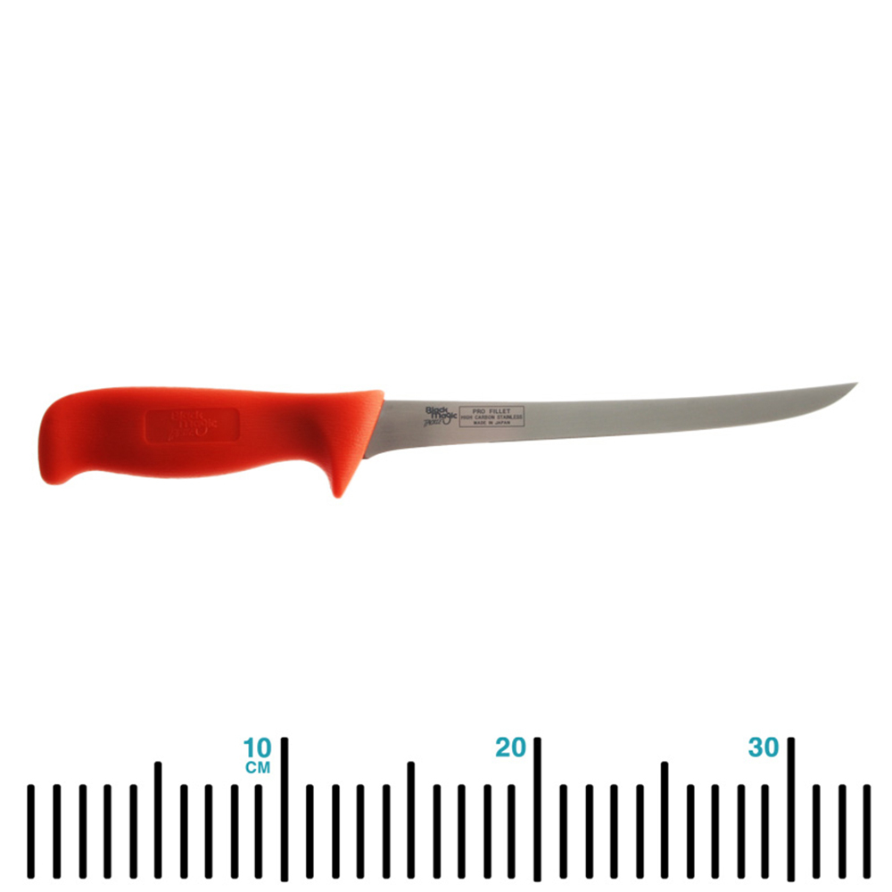 Black Magic Packaged Pro Fillet Knife 20cm Thin Blade - Image 2
