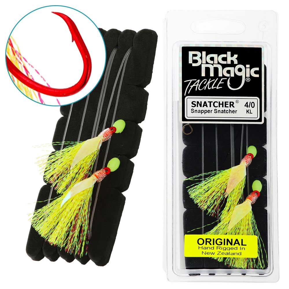Black Magic Snapper Snatcher Flasher Rig 4/0 - Image 4