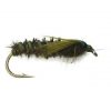 Black Magic Olive Dragonfly Nymph Trout Fly B08 Qty 1