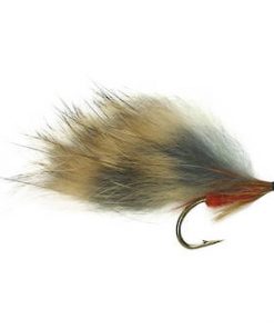 Black Magic Orange Rabbit Trout Fly A08 Qty 1