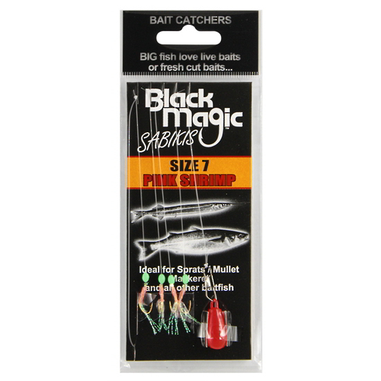 Black Magic Bait Sabiki Pink Shrimp