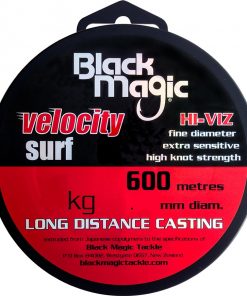 Black Magic Velocity Surf Hi-Viz Monofilament Line 600m