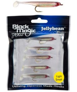 Black Magic Jellybean Lure 5cm Light Smelt Qty 5