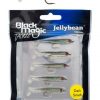 Black Magic Jellybean Lure 5cm Dark Smelt Qty 5