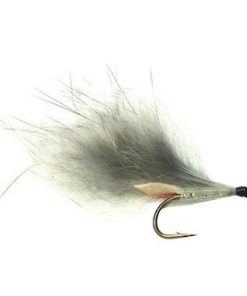 Black Magic Silver Rabbit Trout Fly Size A08 Qty 1