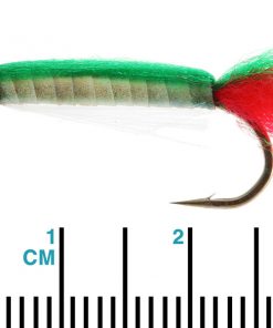 Black Magic Lumo Green Doll Trout Fly Qty 1