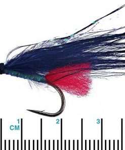 Black Magic Lumo Black Marabou Trout Fly A06