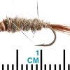 Black Magic Copperbead Hare And Copper Trout Fly Size B14