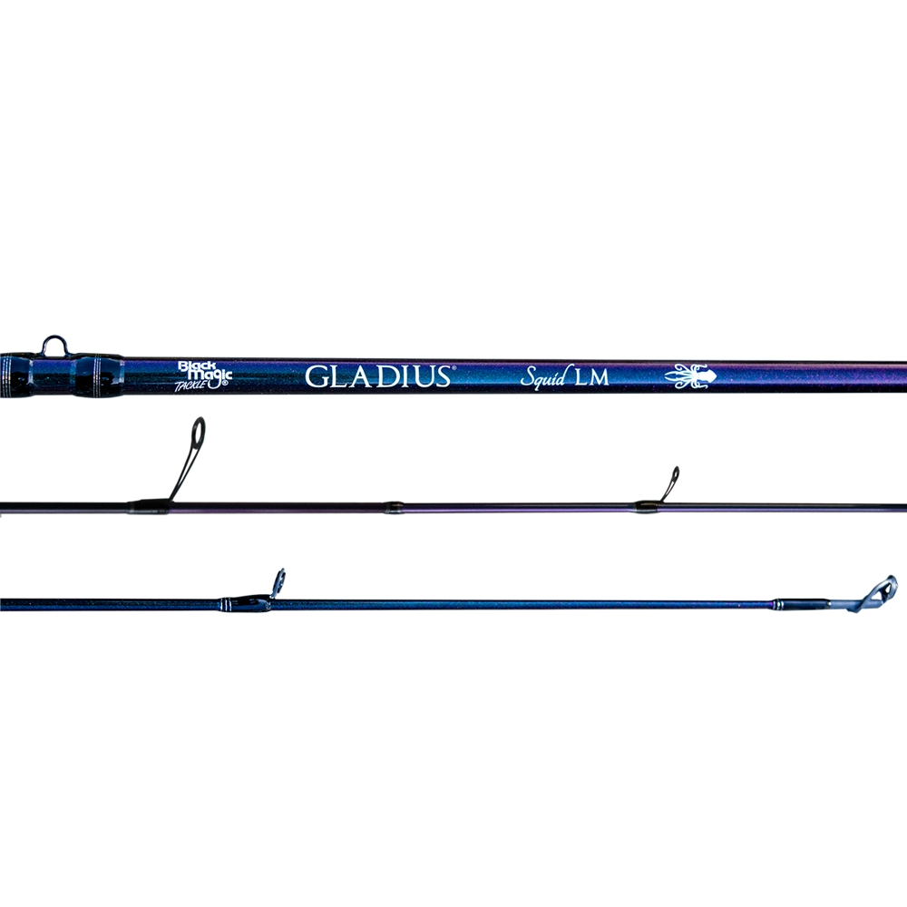 Black Magic Gladius Light Medium Squid Boat Rod 7ft 4in PE0.6-1.2 2pc - Image 2