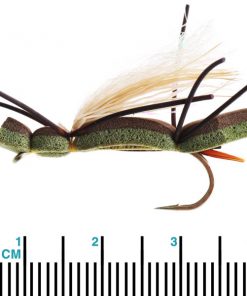 Black Magic Foam Cicada Trout Fly