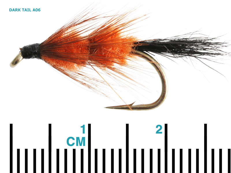 Black Magic Red Setter Trout Fly - Image 2