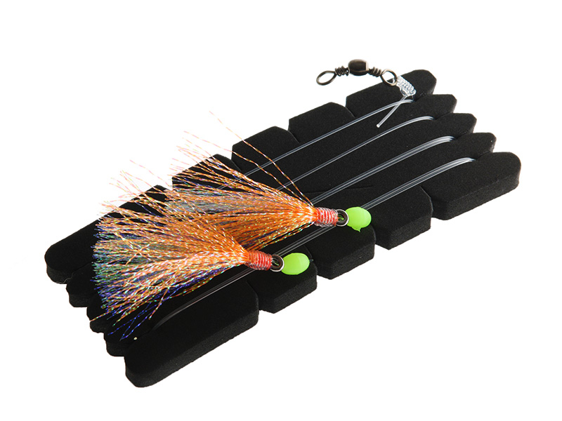 Black Magic Snatcher Gurnard Grabber Flasher Rig 4/0