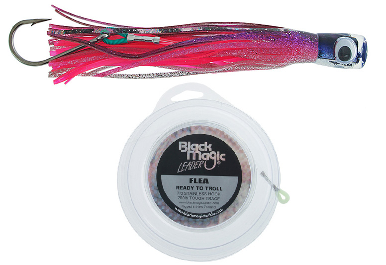 Black Magic Flea Tuna Lure 200mm - Single Rigged - Image 4