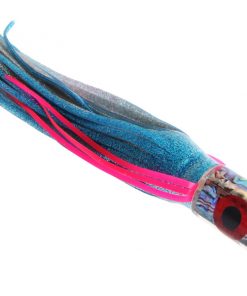 Black Magic Harlequin Lure Light Blue Silver Pink - Unrigged