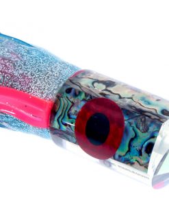 Black Magic Harlequin Lure Light Blue Silver Pink Single Rigged